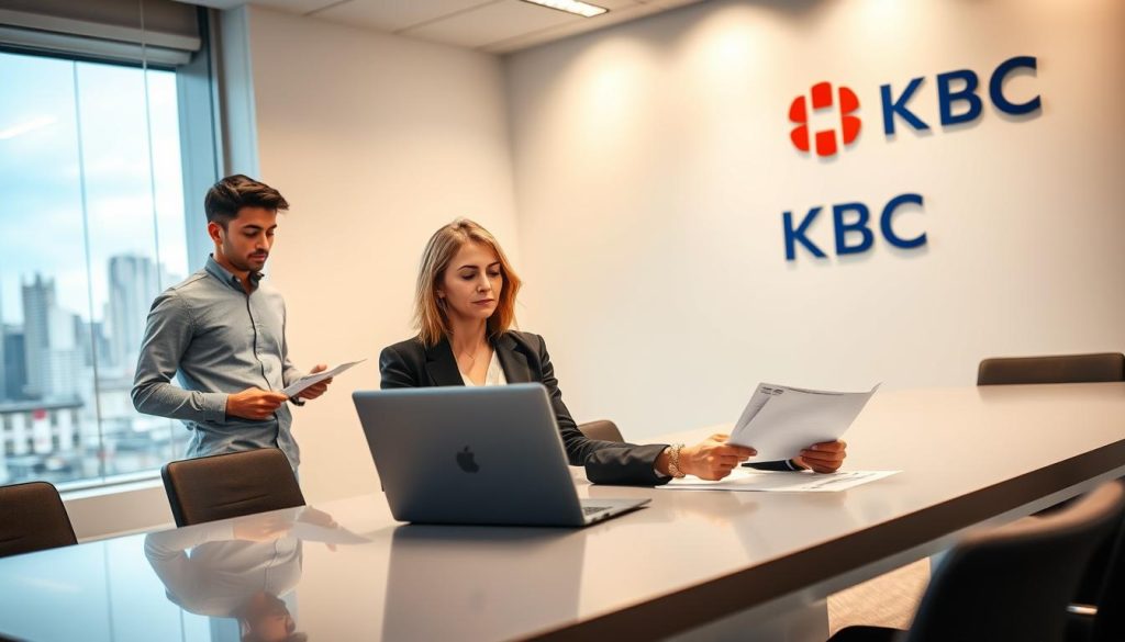 initier prêt KBC Bank